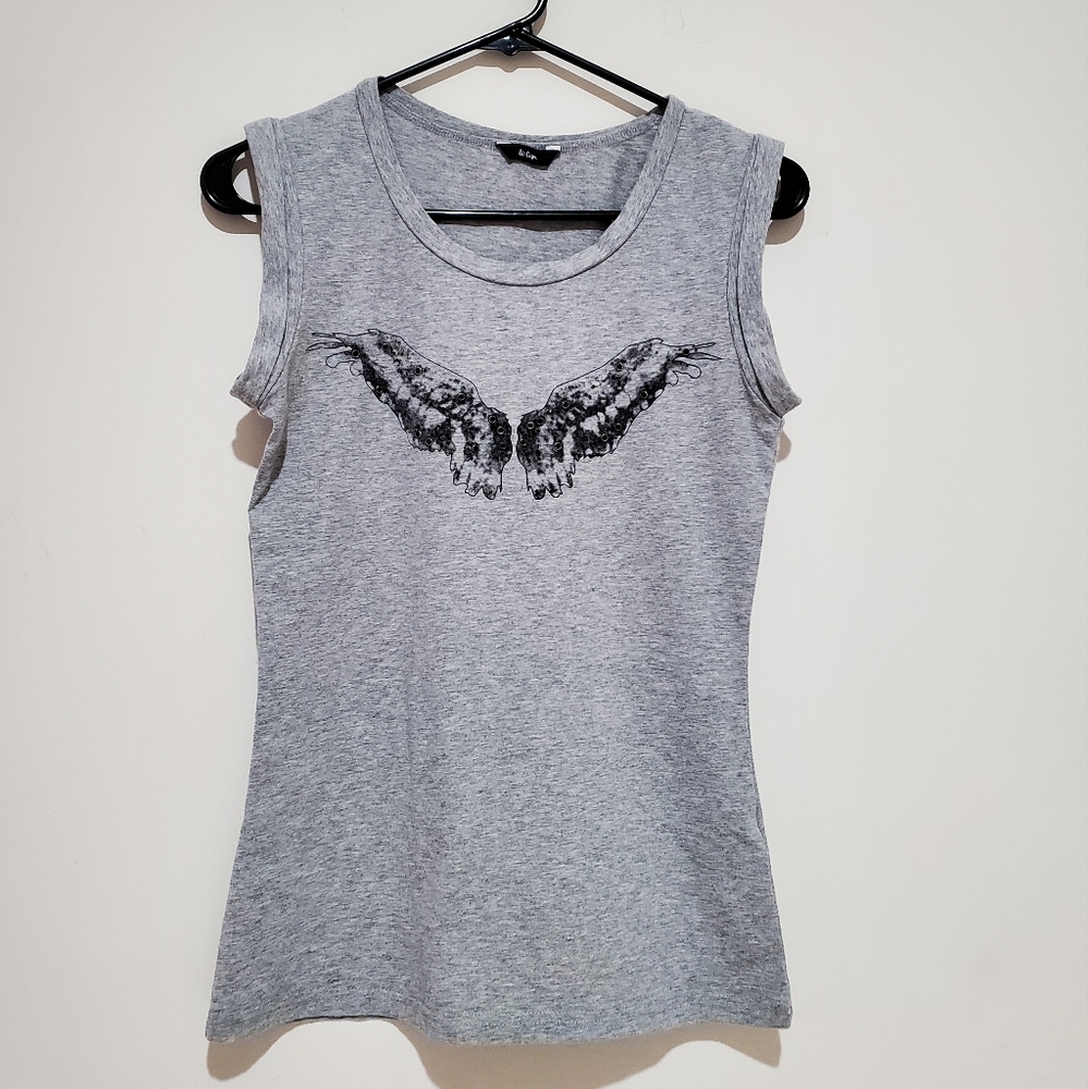 ♦️3/25♦️Lee Cooper Gray Women's Top Size M